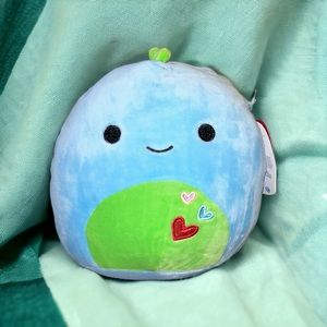 8-inch Rashad the Dinosaur with Tummy Hearts Original Squishmallows NWT